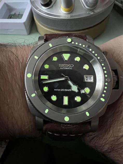 Seiko Panerai Mod : r/SeikoMods 